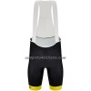 Pantaloncino con bretelle 2023 Tour de France Giallo Nero